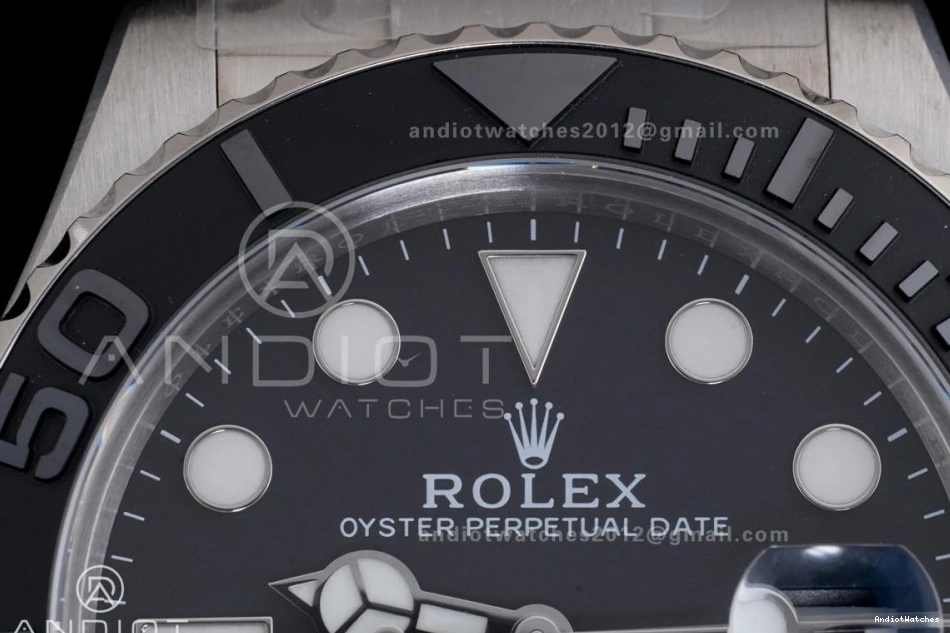SH Yacht-Master Bracelet Titanium 226627 EyeCatching 1206 Edition Titanium 1:1 Best On Dial Black Clean 0514